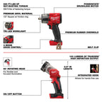 M18 FUEL BRUSHLESS 7-TOOL COMBO KIT (XC5.0)