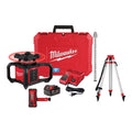 ENSEMBLE NIVEAU LASER ROTATIF ROUGE M18 (RÉCEPTEUR &TRÉPIED)