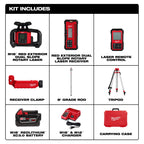 M18 RED DUAL SLOPE ROTARY LASER LEVEL KIT