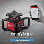 M18 RED DUAL SLOPE ROTARY LASER LEVEL KIT