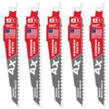 LAME SCIE ALTERNATIVE 6'' CARBURE BOIS/CLOUS THE AX (PQT 5)