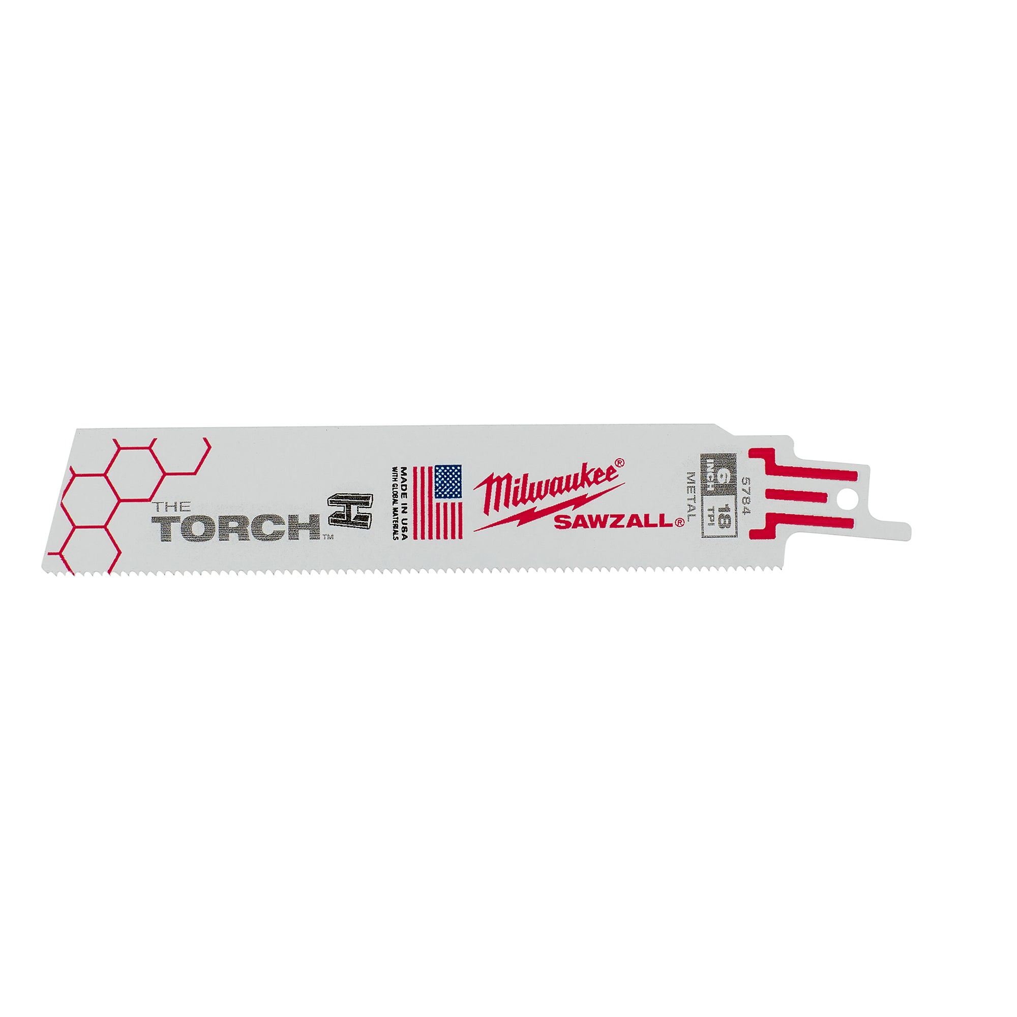 LAME SCIE ALTERNATIVE TORCH 6'' MÉTAL MOYEN 14TPI (PQT 5)