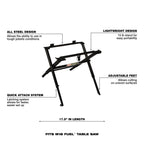 SUPPORT PLIABLE POUR BANC DE SCIE