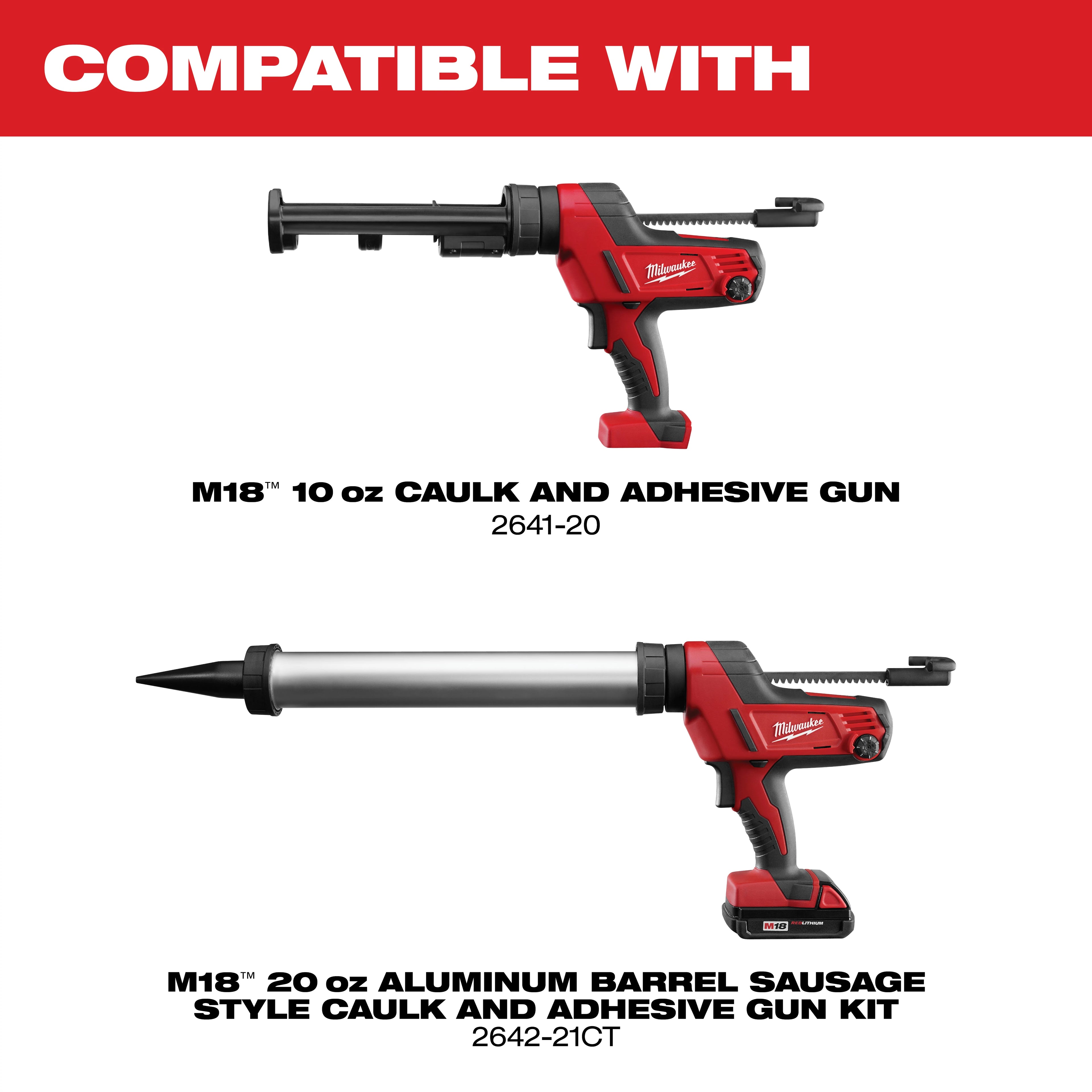 ENSEMBLE CONVERSION DE PISTOLET À CALFEUTRER CARTOUCHE 29OZ