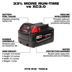 BATTERIE 4.0AH M18 REDLITHIUM XC4.0