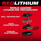 BATTERIE 5.0AH M18 REDLITHIUM HIGH OUTPUT XC5.0