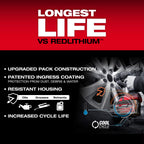 BATTERIE 8.0AH M18 REDLITHIUM FORGE XC8.0