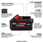 BATTERIE 8.0AH M18 REDLITHIUM FORGE XC8.0