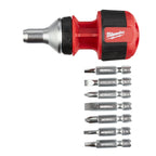 8-IN-1 MULTI-BIT COMPACT RATCHETING SCREWDRIVER