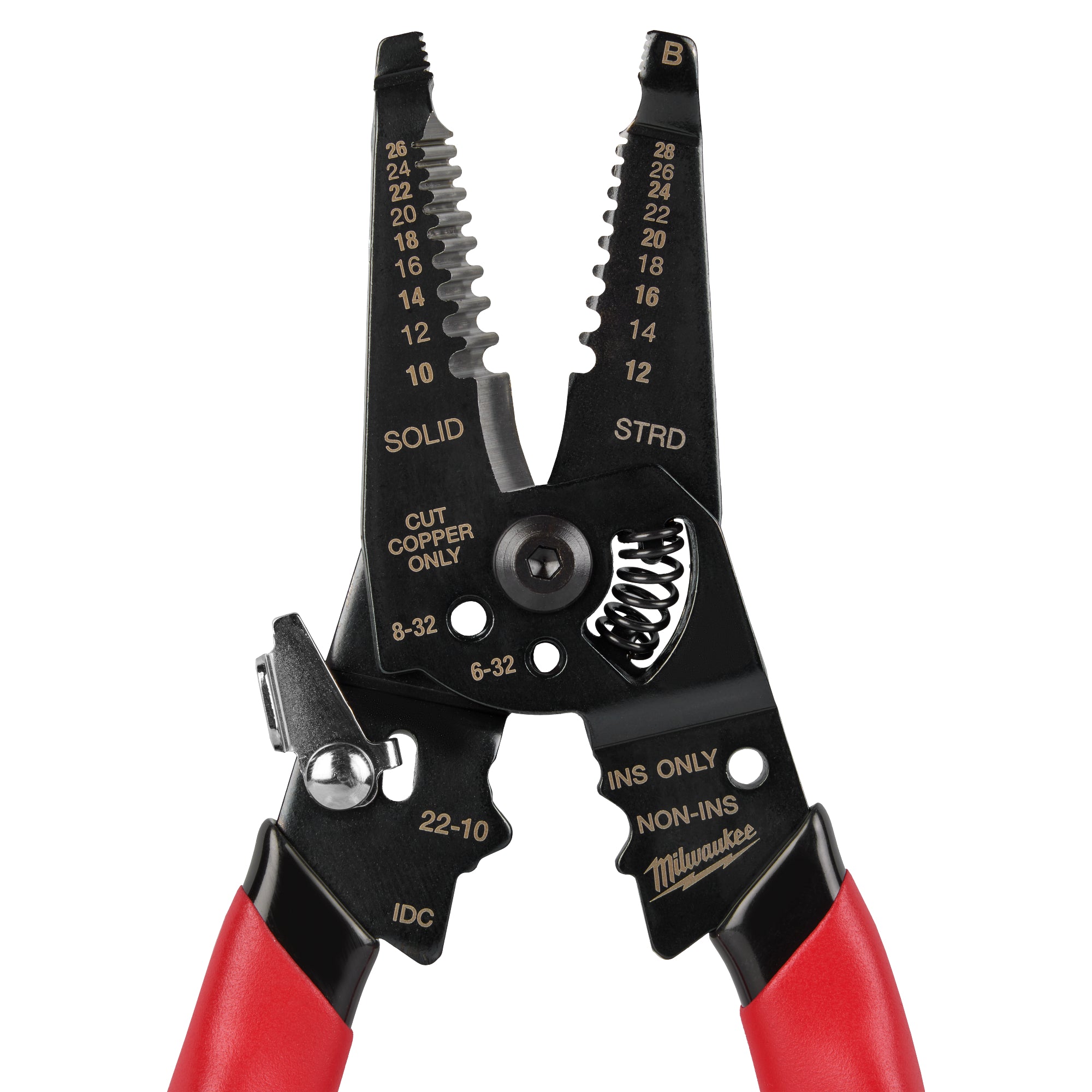 PINCE À DÉNUDER & COUPER LE FIL CALIBRE 10-28 AWG