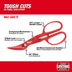 OFFSET METAL SHEARS