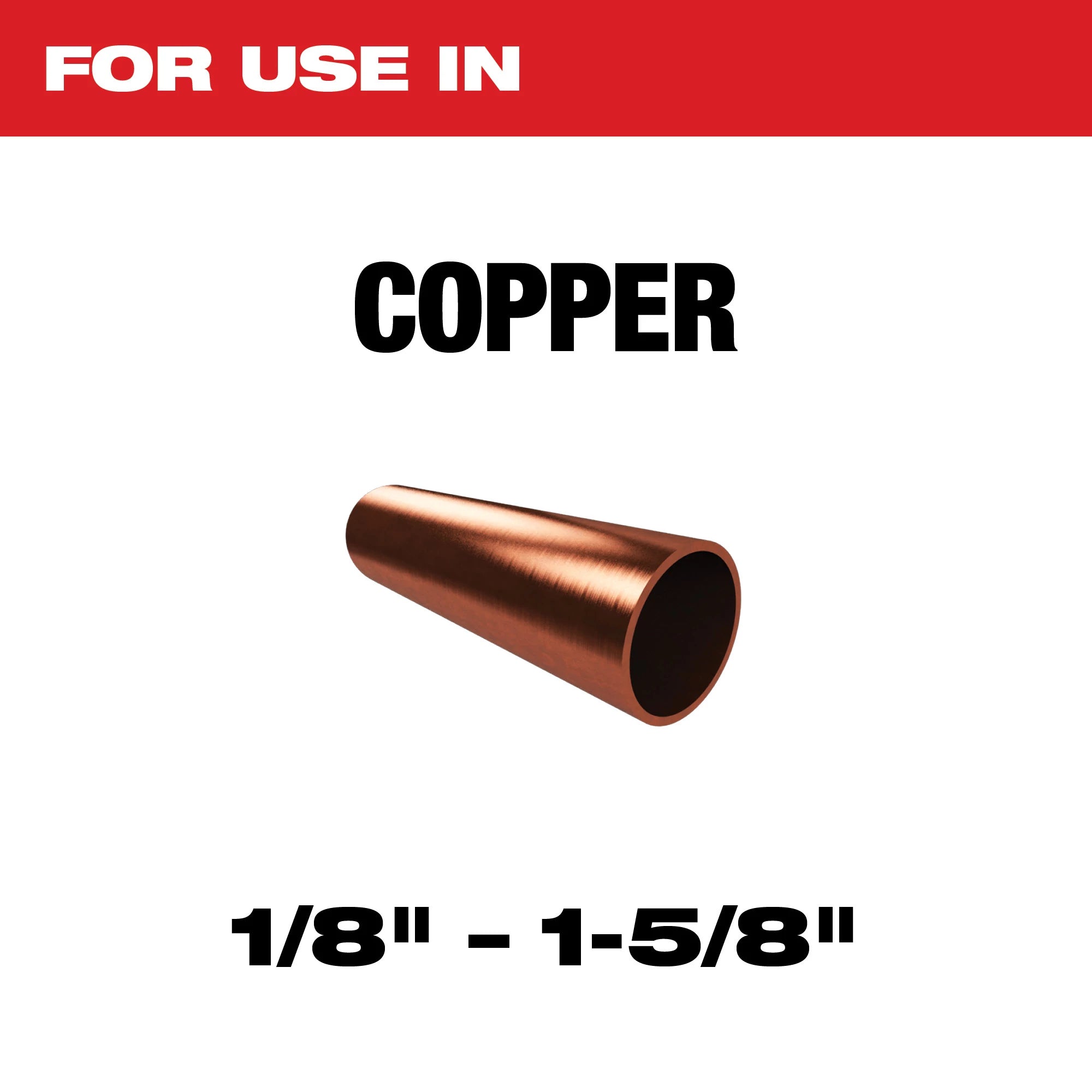 COUPE-TUBES POUR CUIVRE À ROTATION CONSTANTE DE 1-1/2''