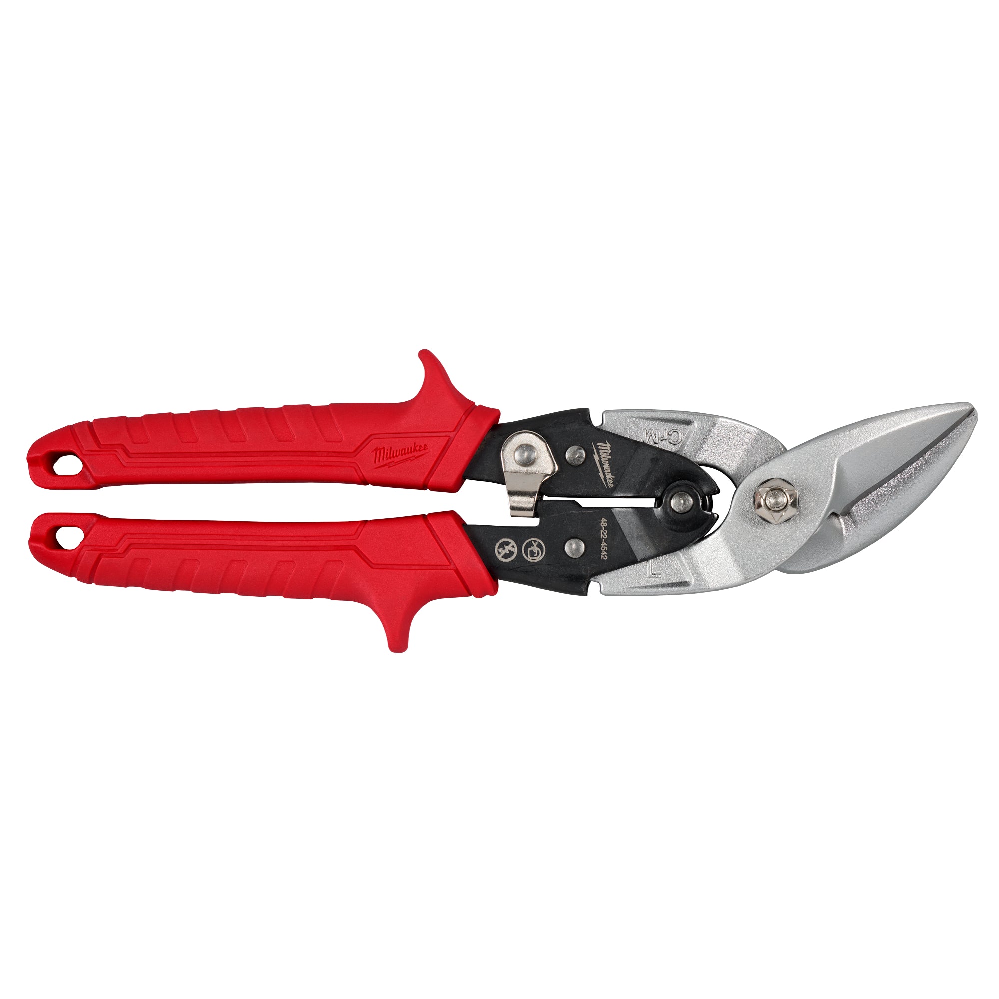 CISAILLE AVIATION DÉCALÉE COUPE À GAUCHE ( ROUGE )
