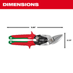 OFFSET AVIATION SNIPS RIGHT CUT (GREEN)