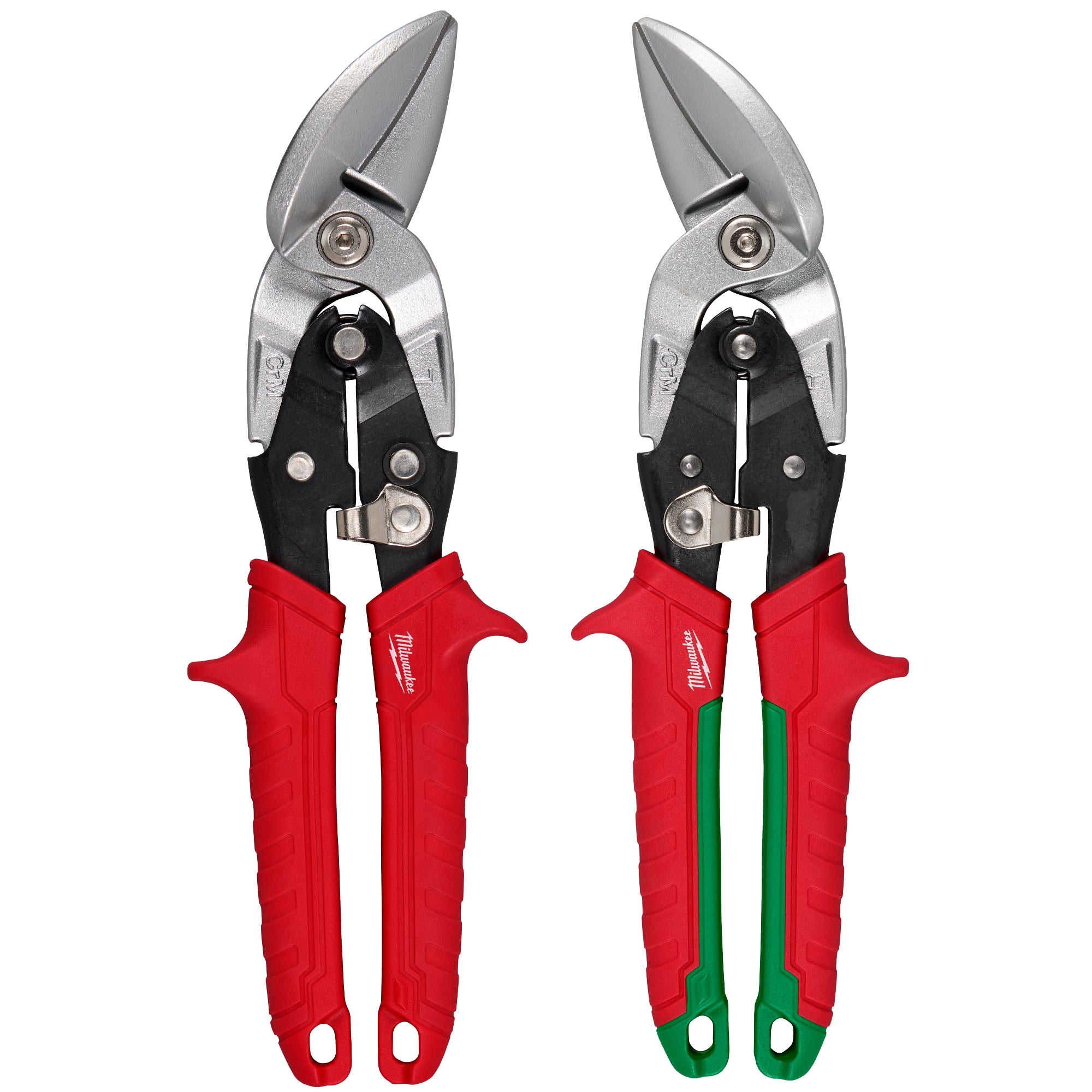 ENSEMBLE CISAILLE DÉCALÉE AVIATION (ROUGE & VERT)