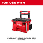 LOW-PROFILE RETRACTABLE PACKOUT HANDLE