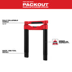 LOW-PROFILE RETRACTABLE PACKOUT HANDLE