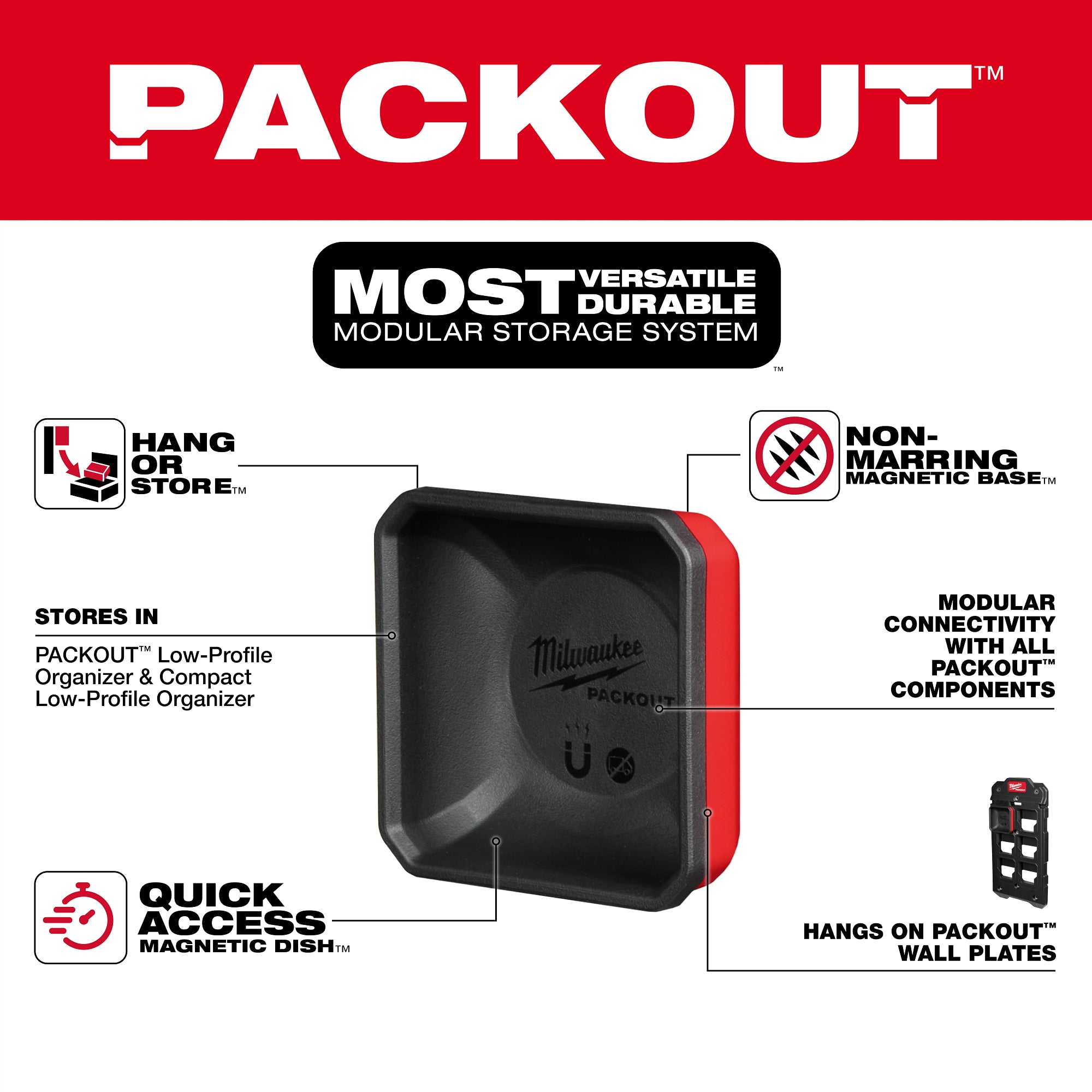 PETIT COMPARTIMENT MAGNÉTIQUE PACKOUT