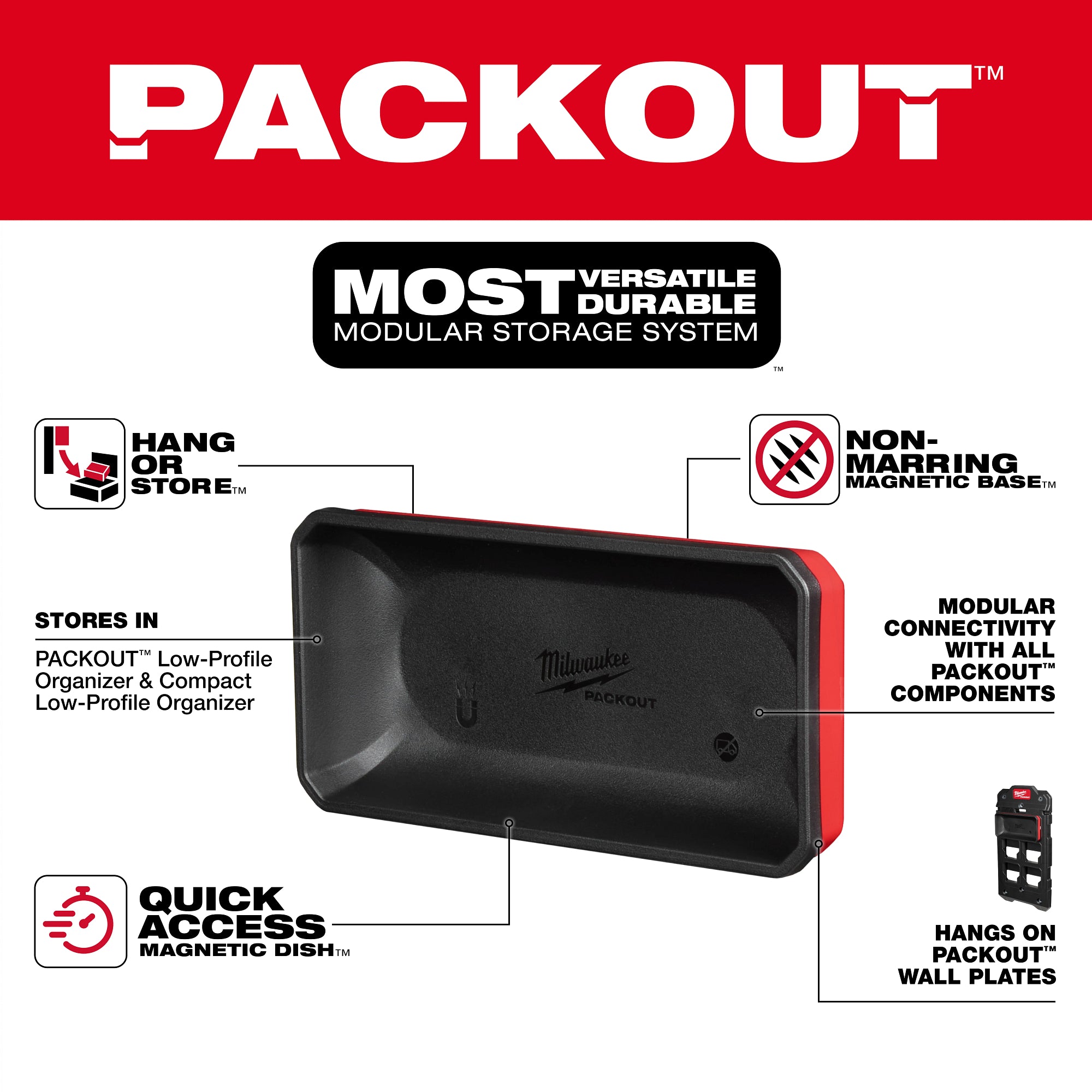 GRAND COMPARTIMENT MAGNÉTIQUE PACKOUT