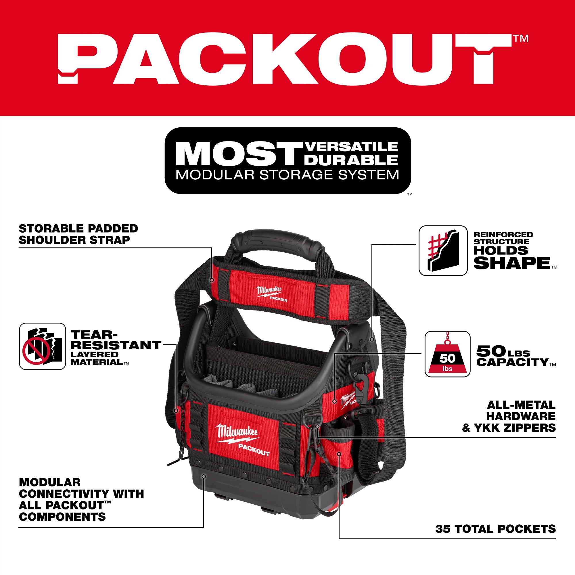 SAC À OUTILS 10'' PACKOUT
