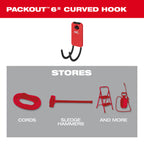 CROCHET COURBÉ 6'' PACKOUT