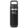 PACKOUT 18oz Black Insulated Bottle