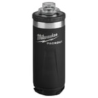 PACKOUT 18oz Black Insulated Bottle