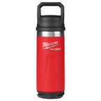PACKOUT 18oz RED INSULATED BOTTLE