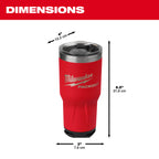 GOBELET 30 OZ CHAUD/FROID ROUGE PACKOUT