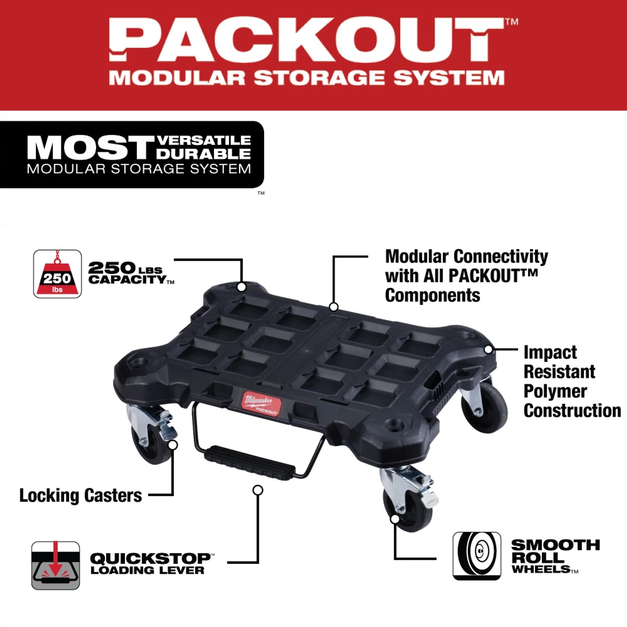 PLATEAU ROULANT PACKOUT