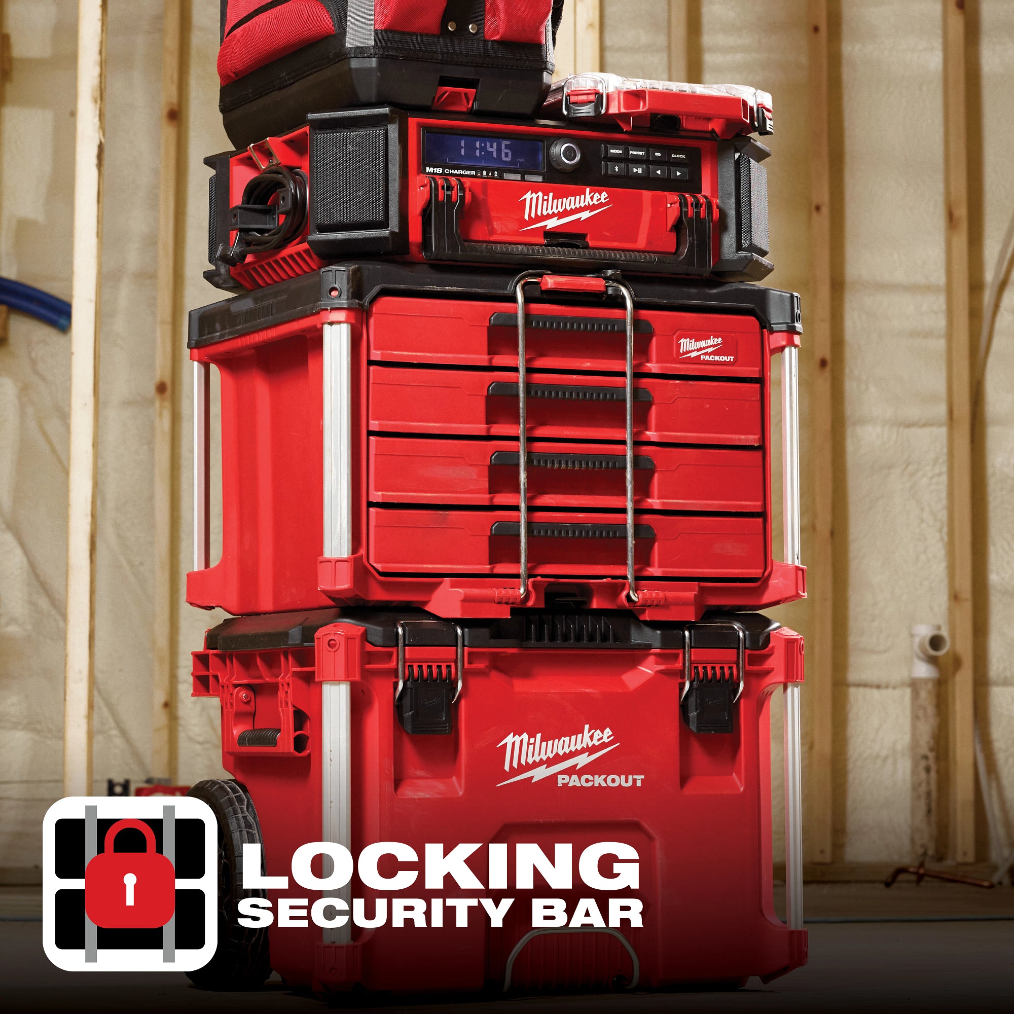 22" PACKOUT 4-DRAWER TOOL BOX