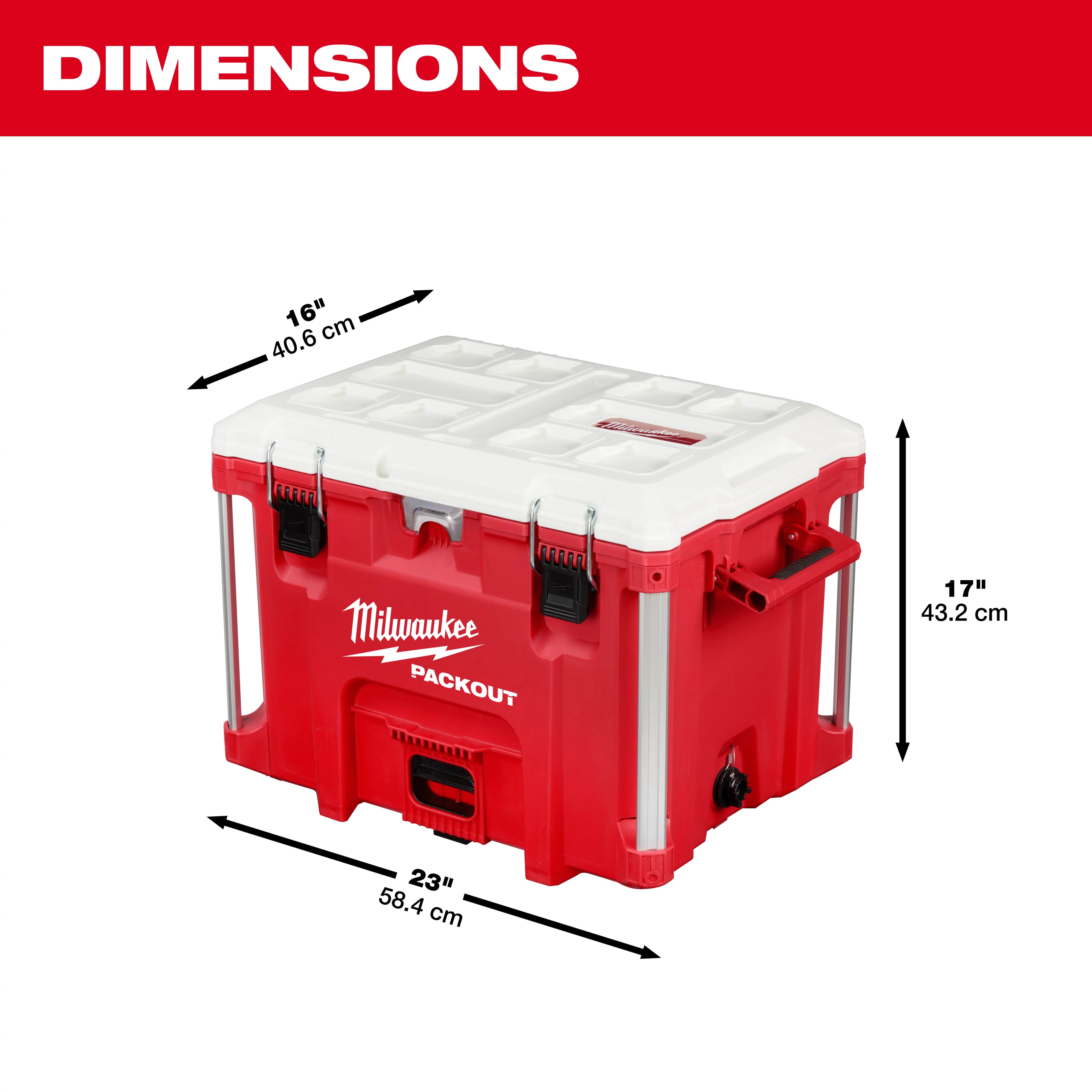 GLACIÈRE 22'' PACKOUT EXTRA-LARGE 40QT