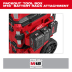 ACCESSOIRE AVEC SUPPORT DE BATTERIES M18 POUR PACKOUT