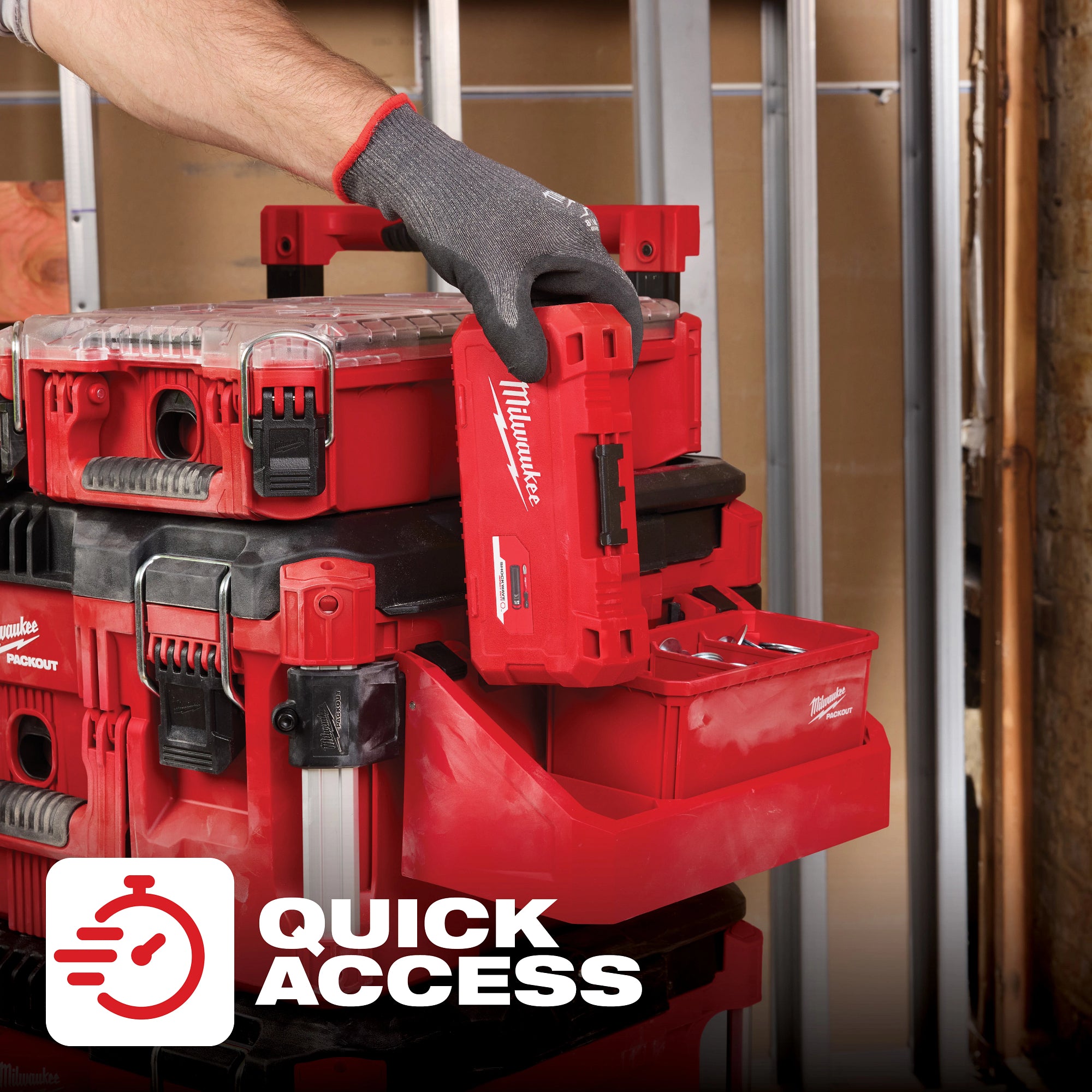 ACCESSOIRE AVEC FIXATION PLATEAU POUR PACKOUT