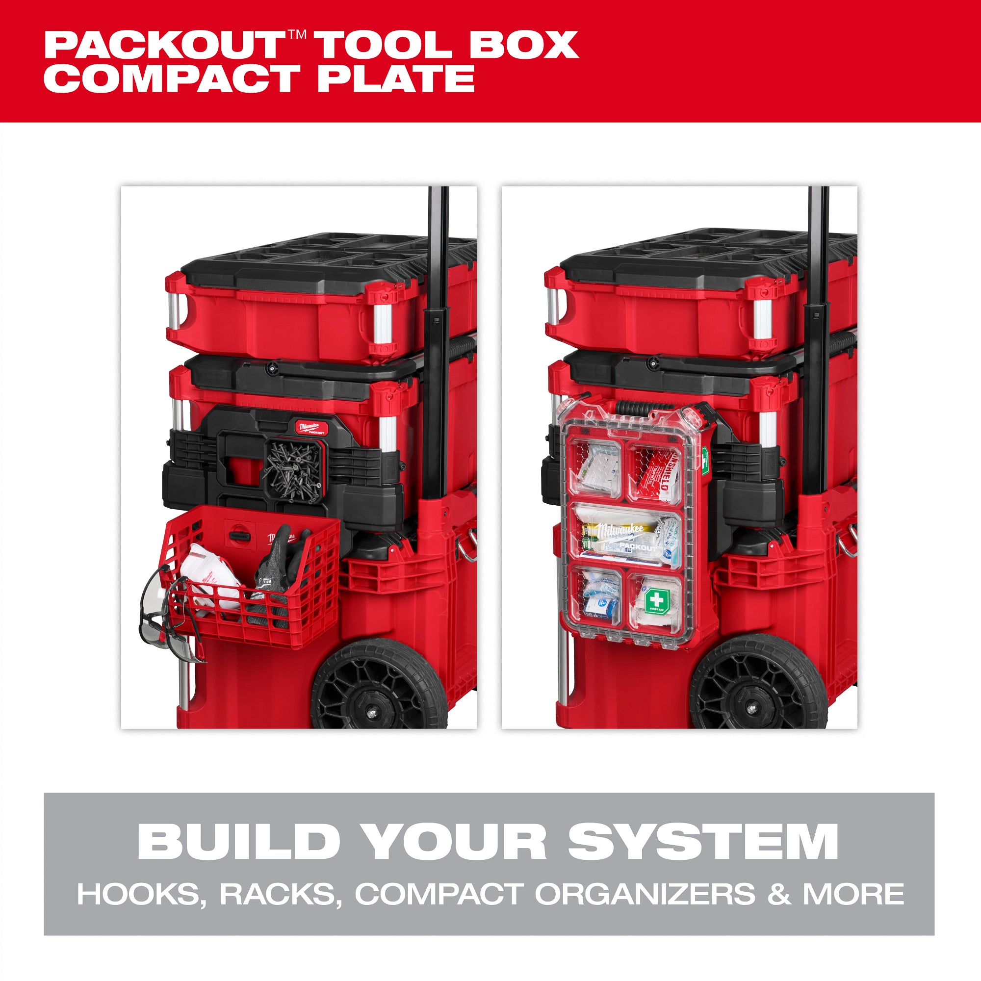 PLAQUE COMPACTE POUR COFFRE D’OUTILS PACKOUT