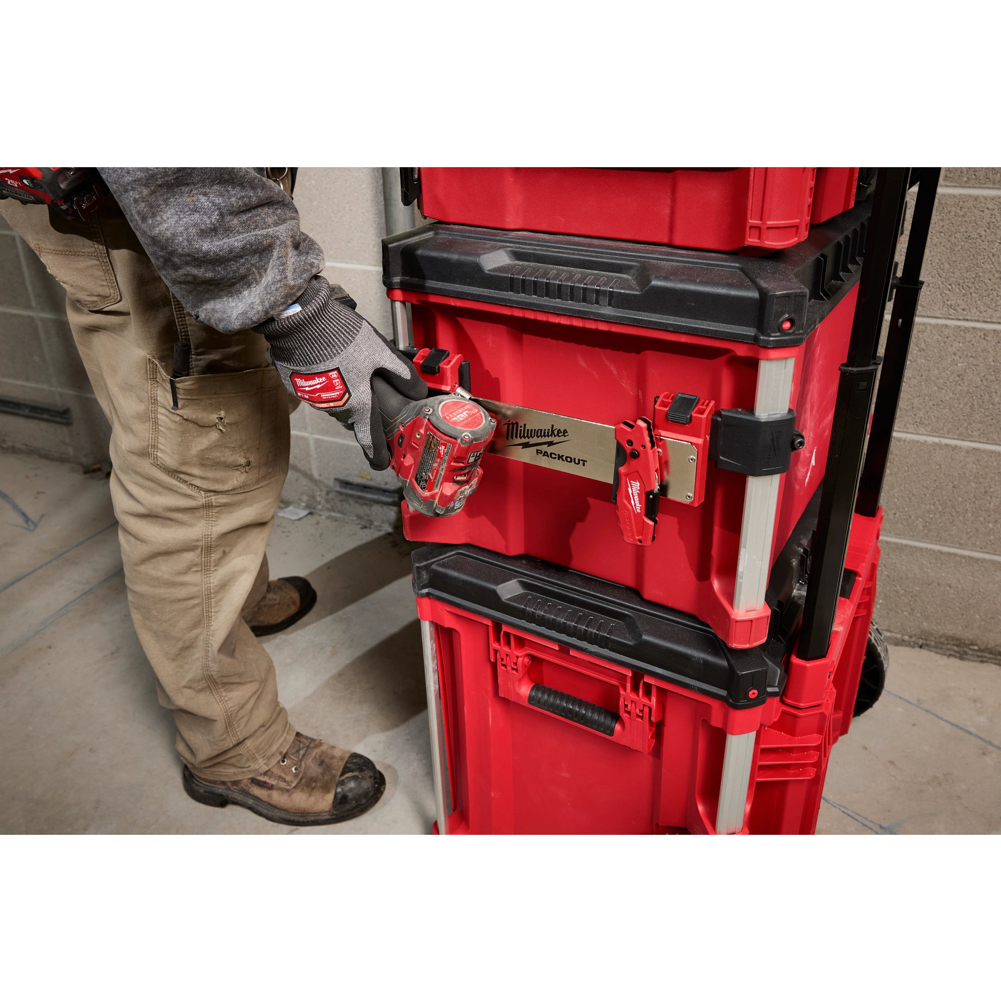 ACCESSOIRE AVEC FIXATION POUR SUPPORT À PINCES POUR PACKOUT