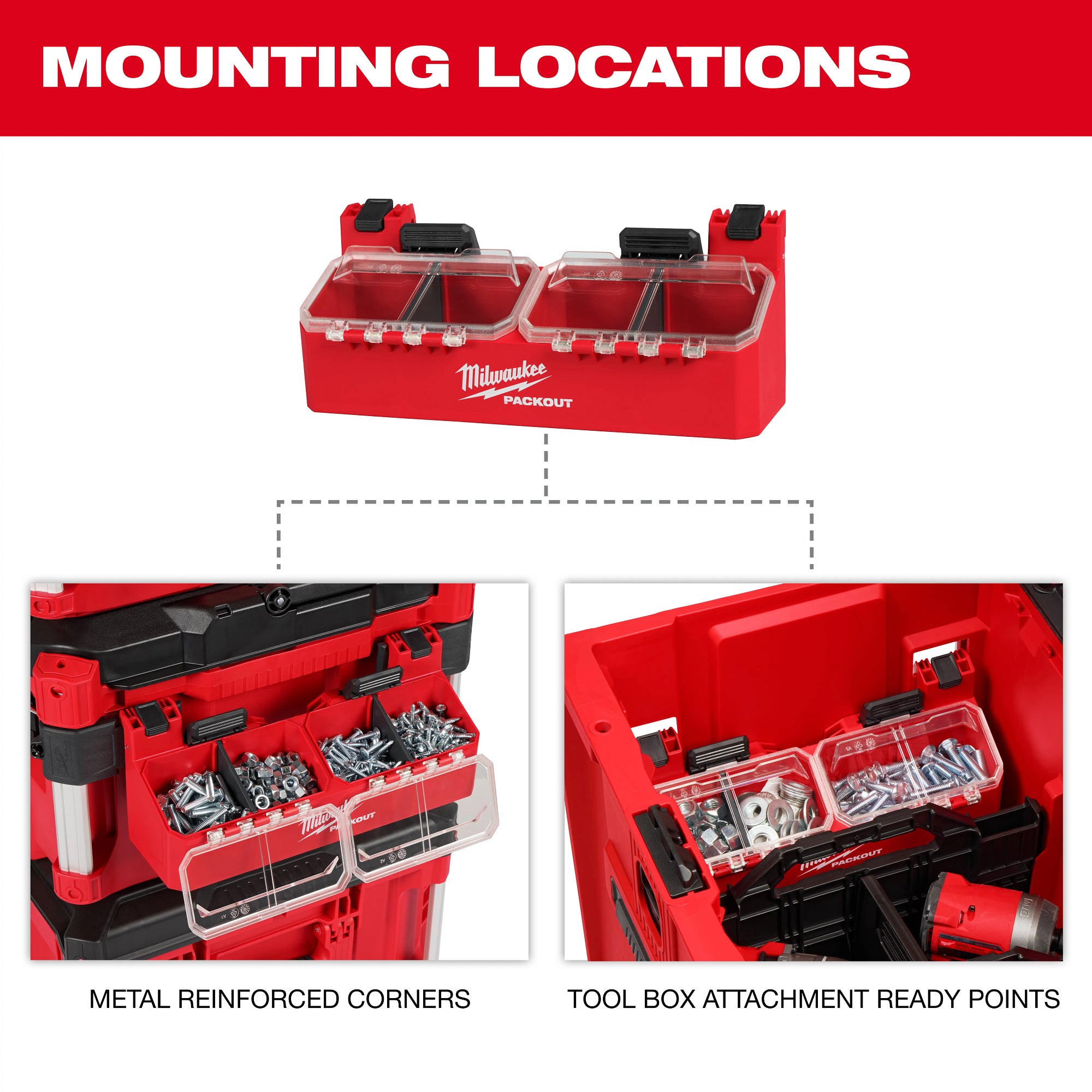 ACCESSOIRE À 2 BACS POUR PACKOUT