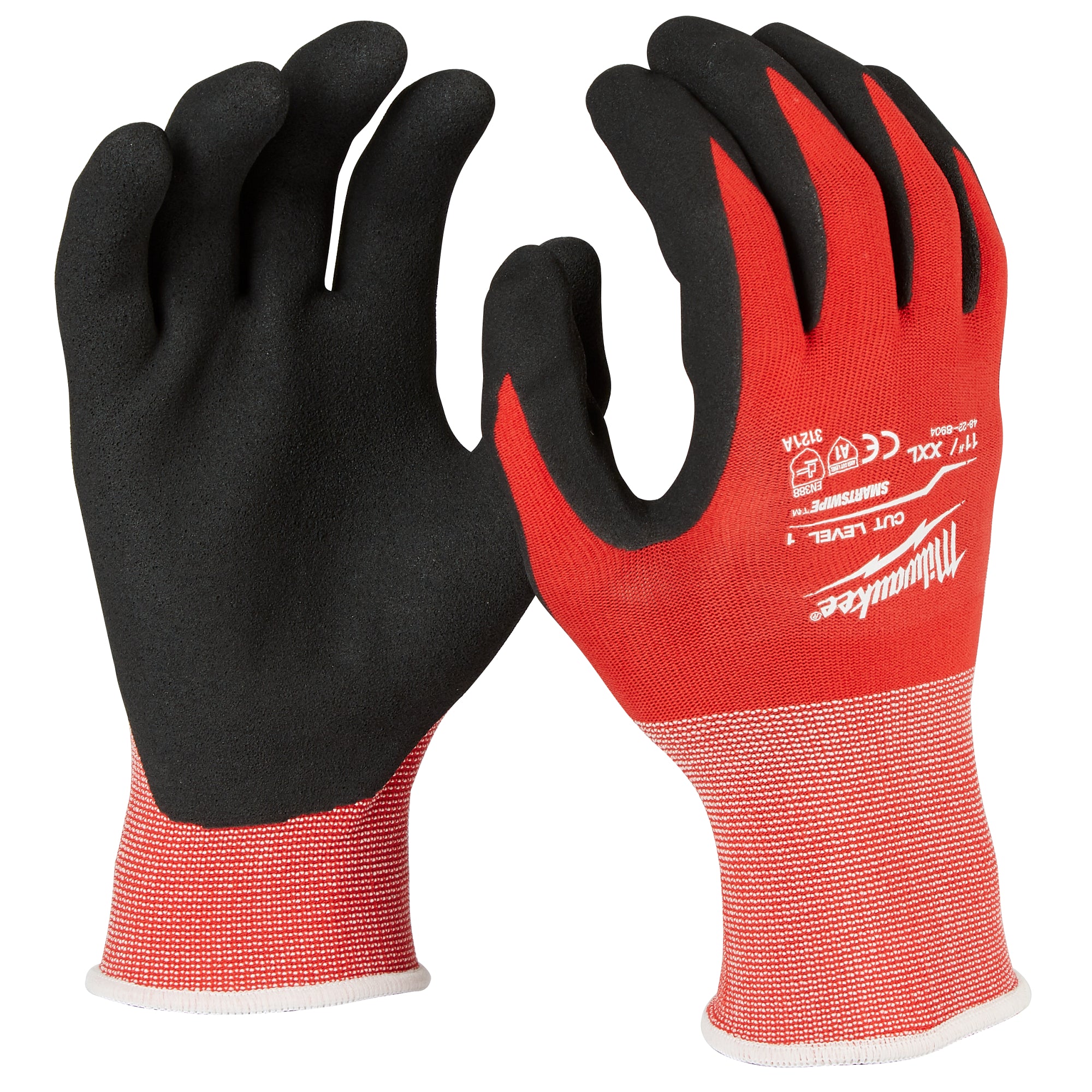 GANTS DE TRAVAIL EN NITRILE NIVEAU 1 ( 2X-LARGE )