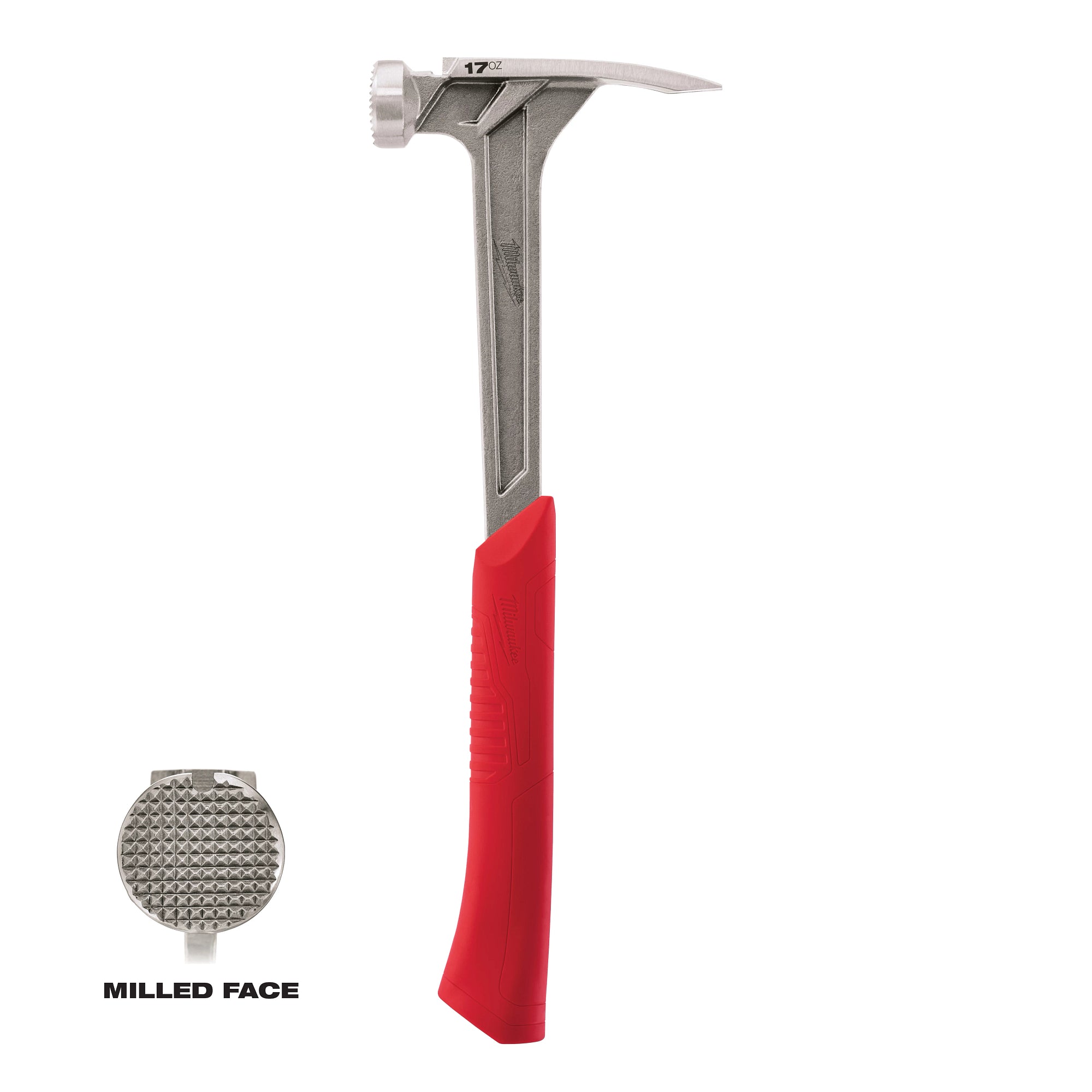 MARTEAU DE CHARPENTE À FACE FRAISÉE 17OZ