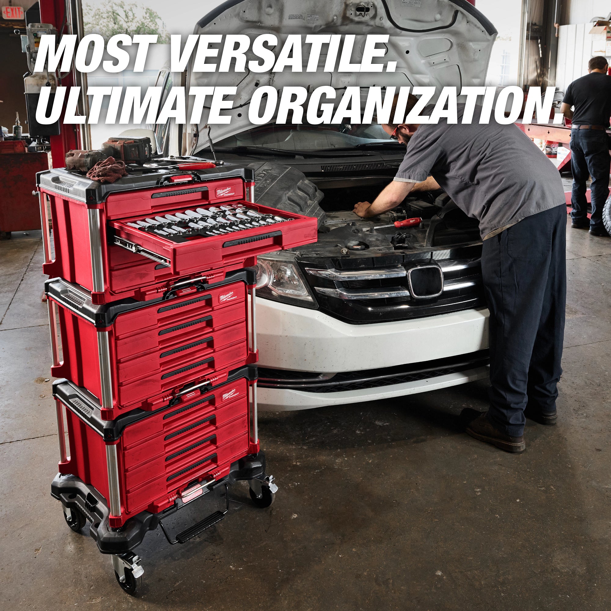 ENSEMBLE D'OUTILS À MAIN POUR MÉCANICIEN PACKOUT (366MCX)