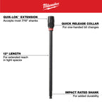 EXTENSION UNIVERSELLE 7/16'' X 12'' QUIK-LOK