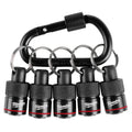 PORTE-EMBOUTS 1/4'' 5 MCX AVEC MOUSQUETON