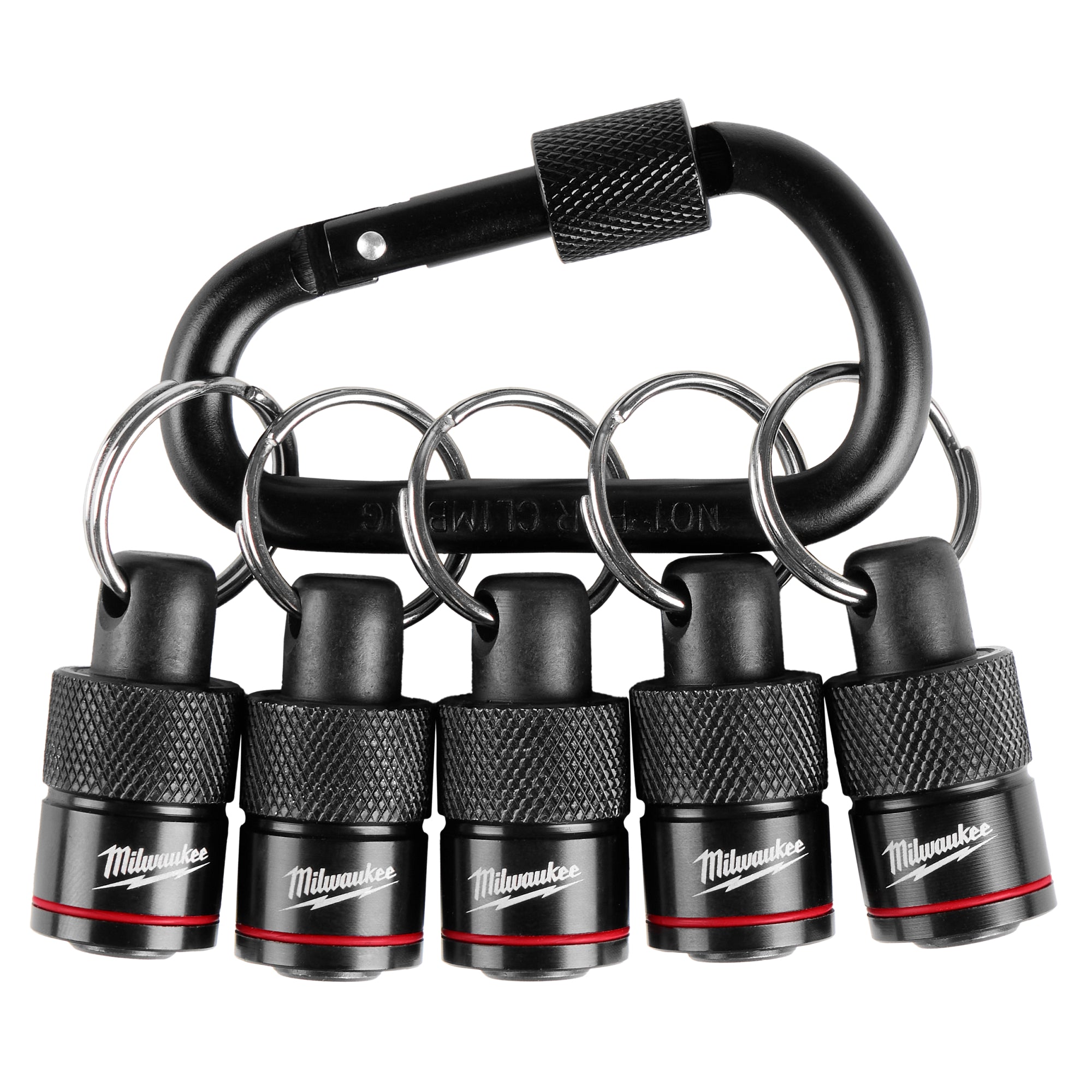 PORTE-EMBOUTS 1/4'' 5 MCX AVEC MOUSQUETON