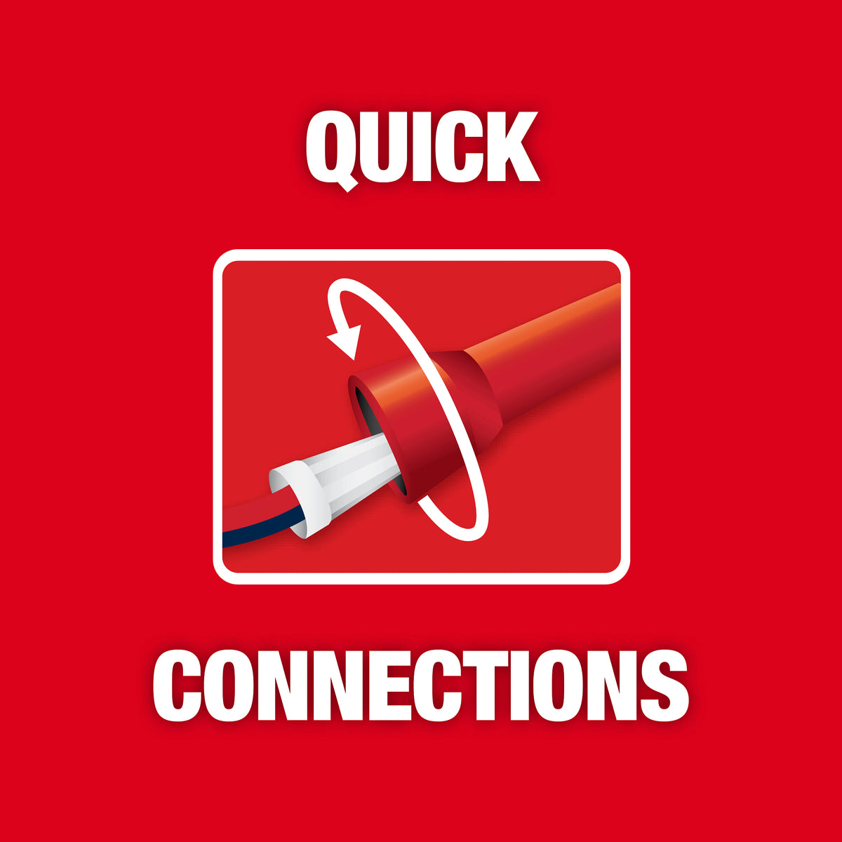DOUILLE POUR CONNECTEURS DE FILS QUICK-TWIST