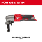 PUNCH & DIE SET FOR 16GA. NIBBLER 2476-20 M12 FUEL