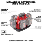 CHARGEUR SÉQUENTIEL 6 PORTS M18