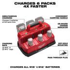 CHARGEUR RAPIDE 6 PORTS M18 & M12