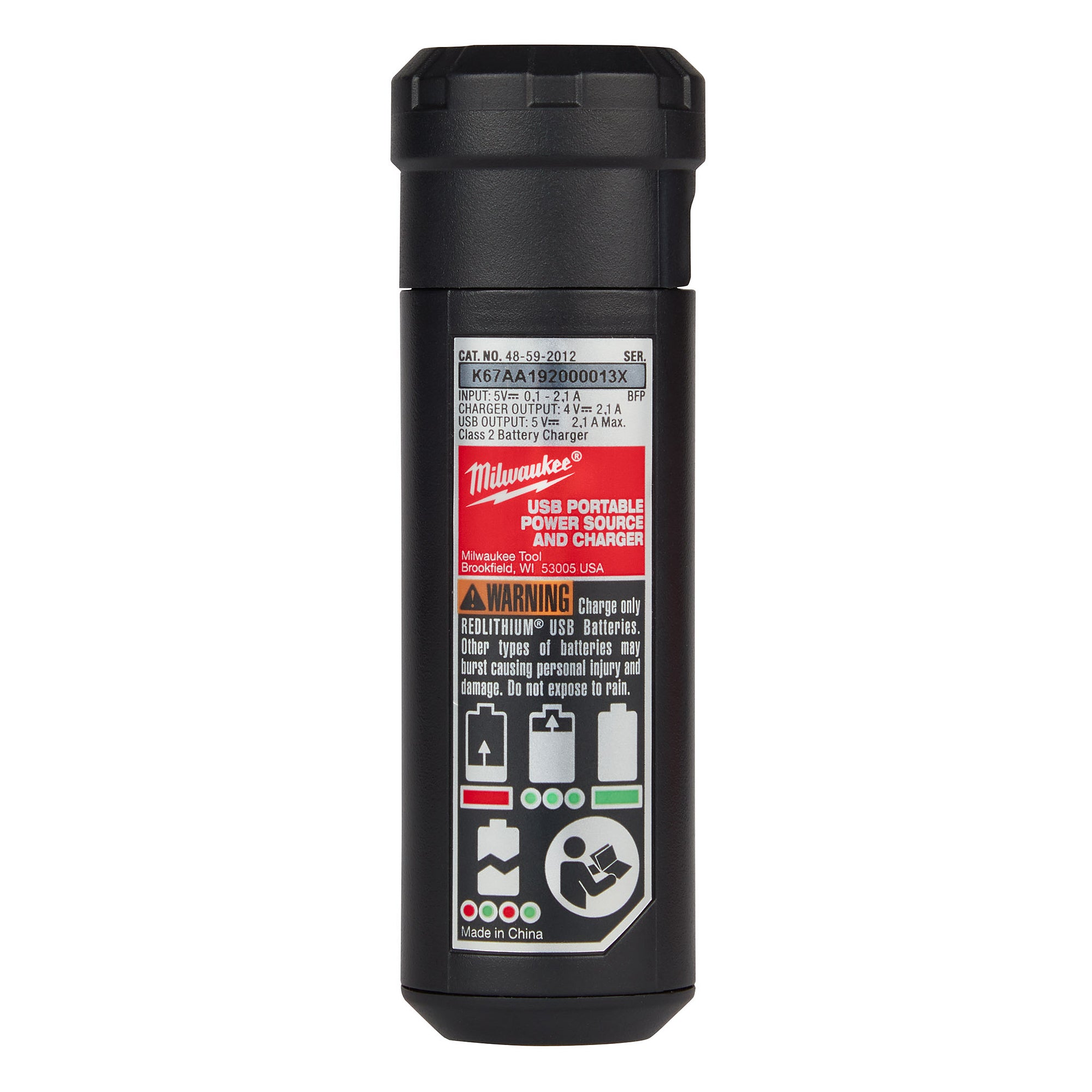 ENSEMBLE BATTERIE 4V & CHARGEUR MILWAUKEE USB