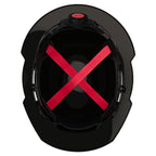 CASQUE DE SÉCURITÉ NOIR BOLT TYPE 1 REBORD COMPLET CLASSE C