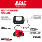 VENTILATEUR DE REFROIDISSEMENT REDLITHIUM USB BOLT
